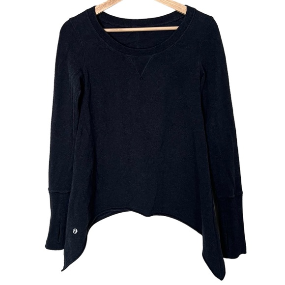 Lululemon Tea Lounge Pullover Heathered Deep Navy - Picture 5 of 12